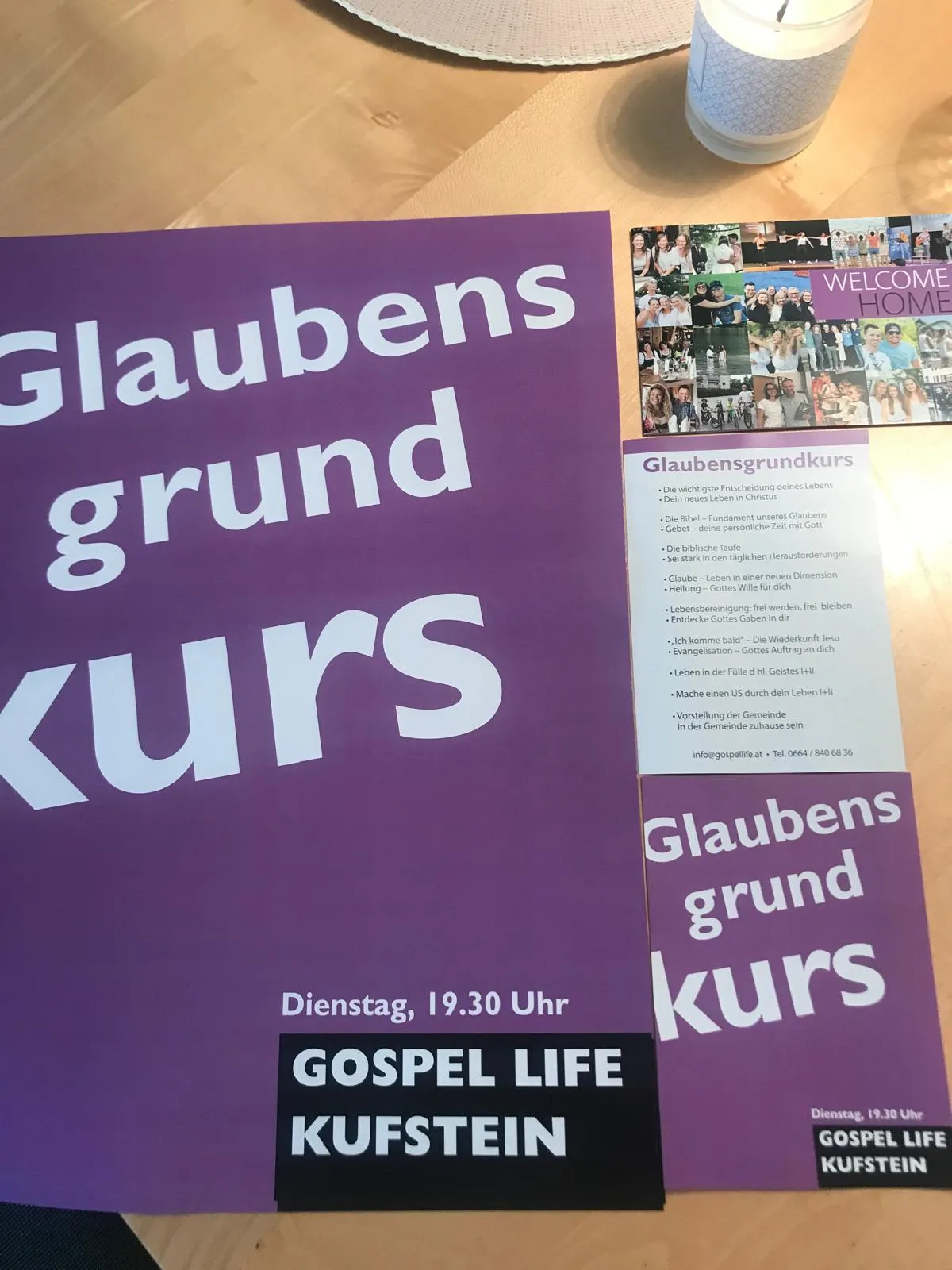 Glaubensgrundkurs Flyer